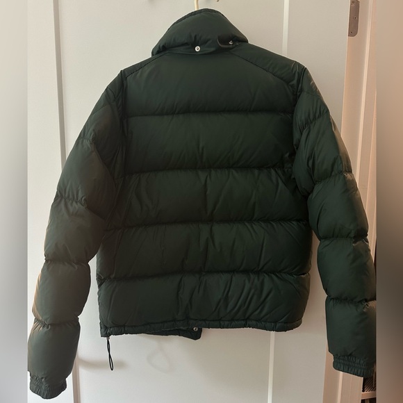 Oversized Moncler Dark Green Puffer Jacket - Picture 6 of 8